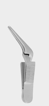 Затискач типу "Бульдог" атравматичний ДЕБЕЙКІ ХАЙС (DEBAKEY HESS), вигнутий, 7,0 см (cm)